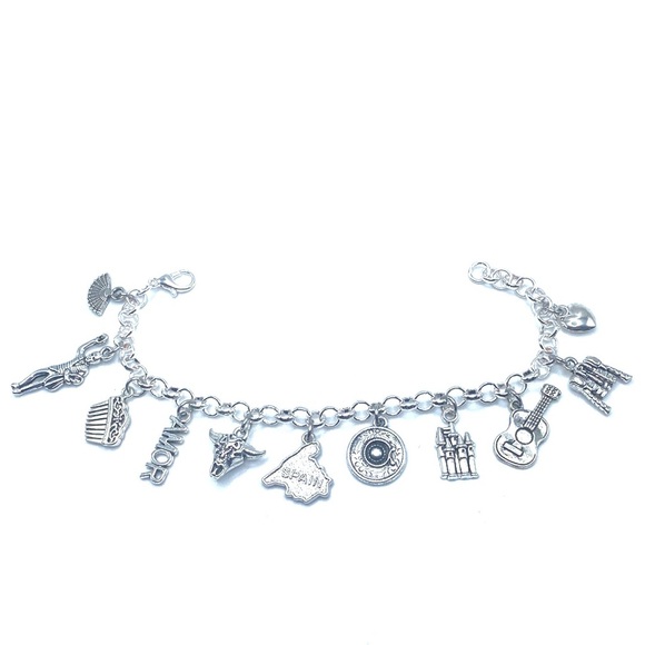 Spain Charm Bracelet Spanish - Picture 3 of 8